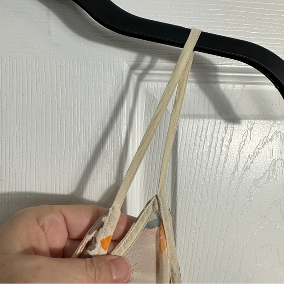 Anthropologie HD In Paris Paisley Moonset silk asymmetrical top. sz. 10P - Picture 6 of 9